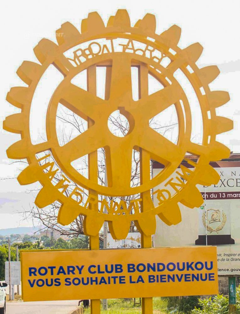 Remise de charte et révélation de Roue: le Rotary club de Bondoukou voit officiellement le jour