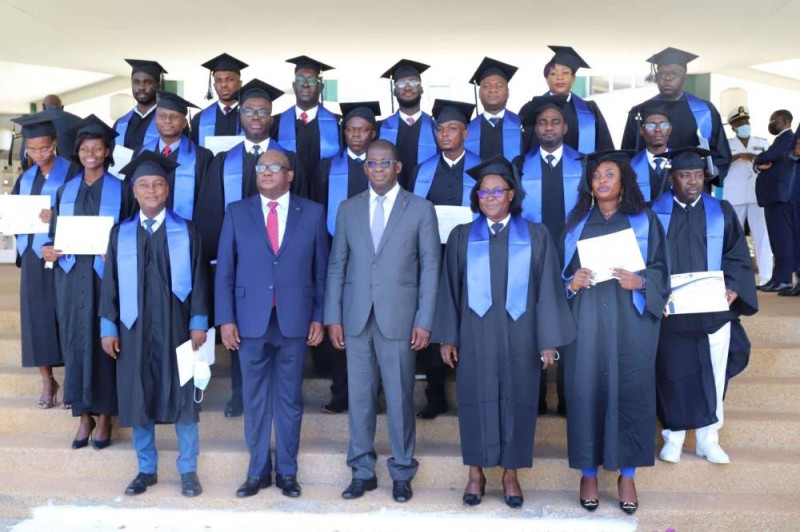Remise de diplômes: La cinquième promotion de l’Institut de Sécurité maritime interrégionale célébrée