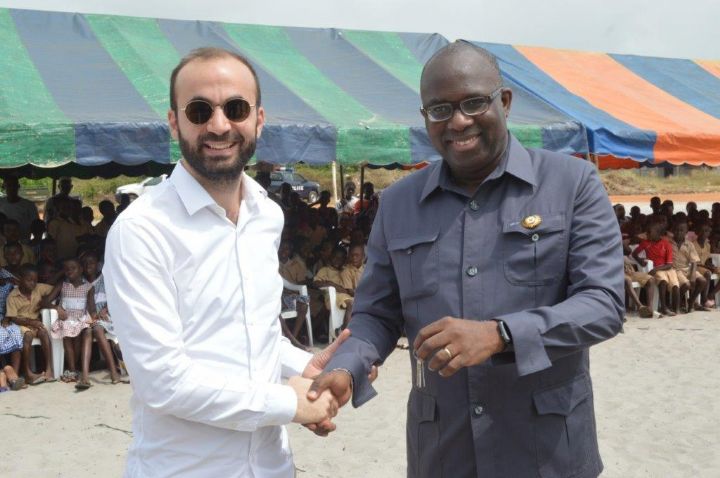 Inauguration à Assinie de l’EPP Pierre Fakhoury