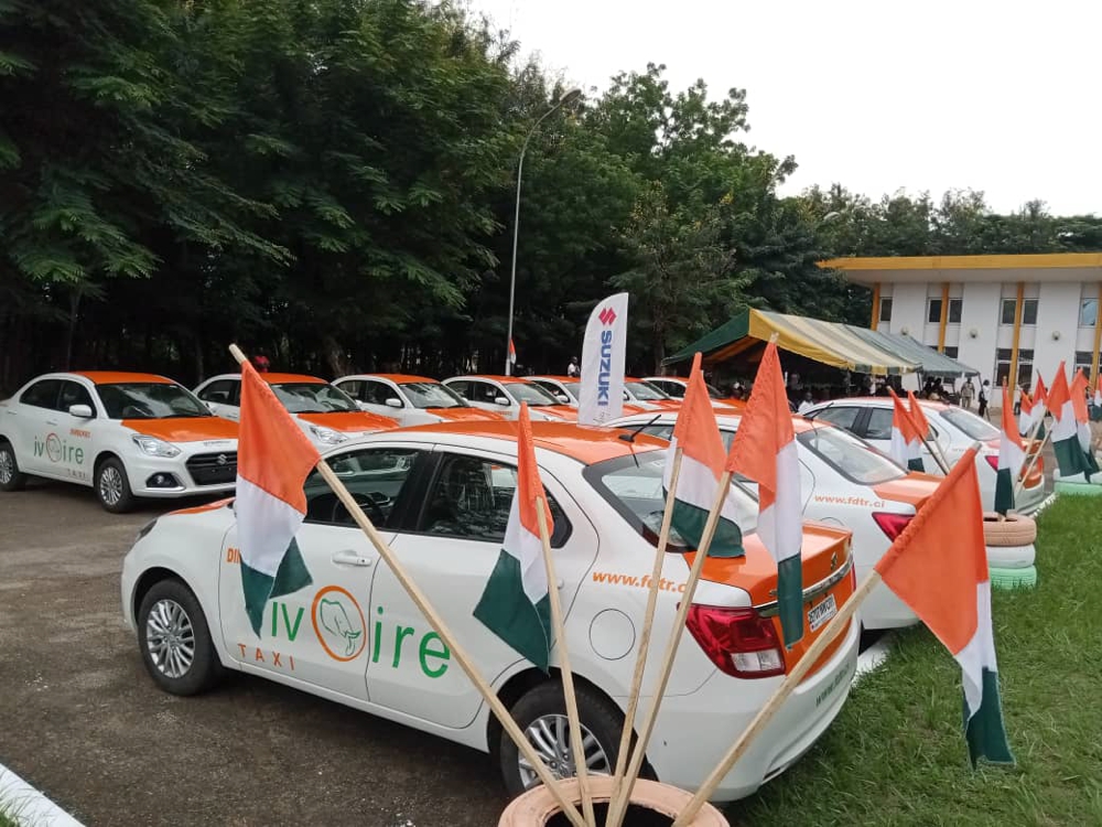 Renouvellement du parc automobile: 10 taxis-ivoire pour accroître la mobilité des populations de Dimbokro