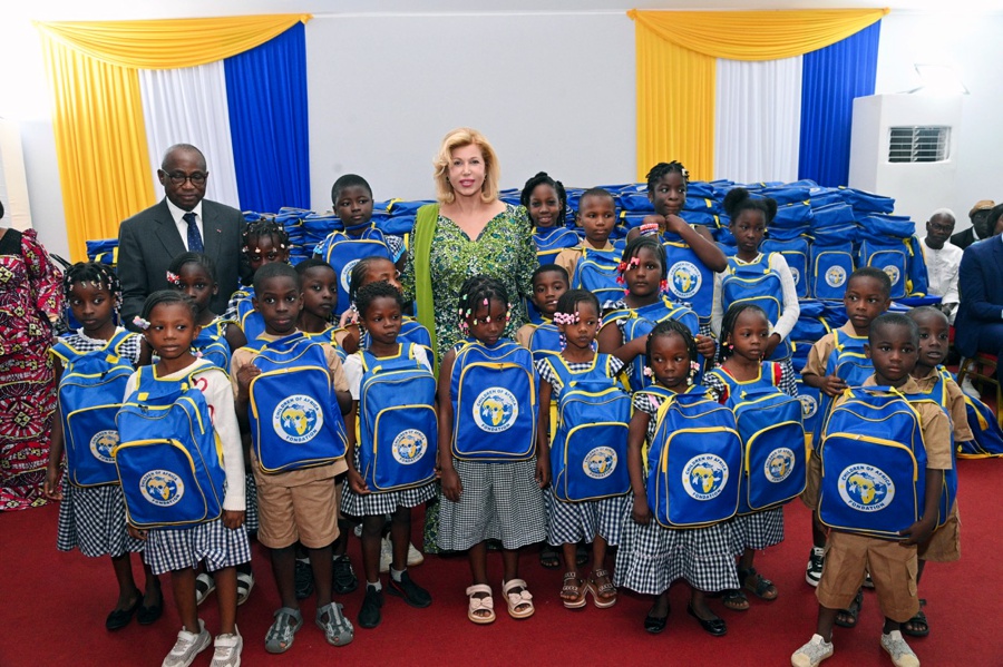 Madame Dominique Ouattara, Présidente de la Fondation Children Of Africa : « L’avenir de nos enfants a toujours eu une grande importance à mes yeux »