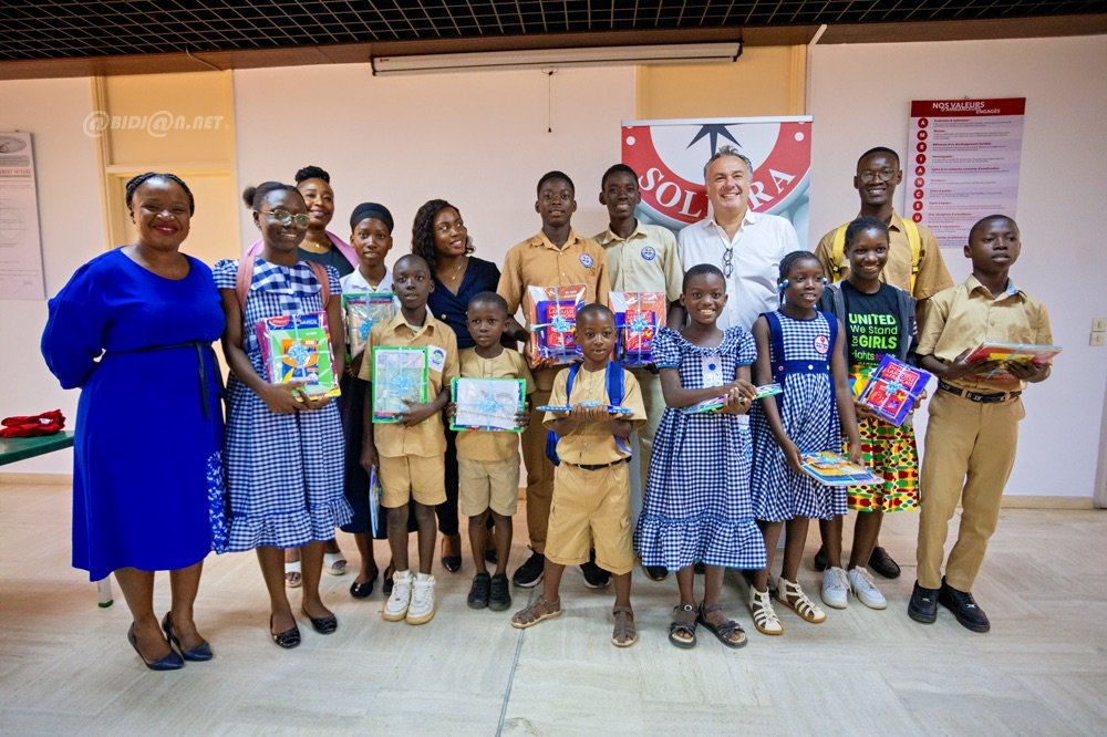 Rentrée scolaire: Solibra soutient les ONG et promeut l'éducation à travers la distribution de kits et de bons d'achat scolaires