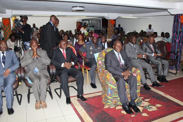 Le Premier ministre Duncan à la rentrée culturelle 2013, hier : « le Gouvernement a décidé de consacrer au cinéma un fonds de soutien »