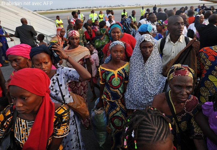 Mise au point: les ivoiriens rapatriés de la Centrafrique Bel et bien pris en charge