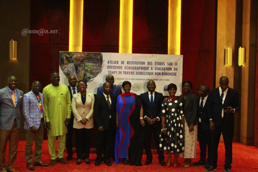 Restitution du programme de recherche  sur le dividende démographique et l'évaluation du temps de travail non rémunéré: L’UNFPA initie un atelier de formation à Abidjan