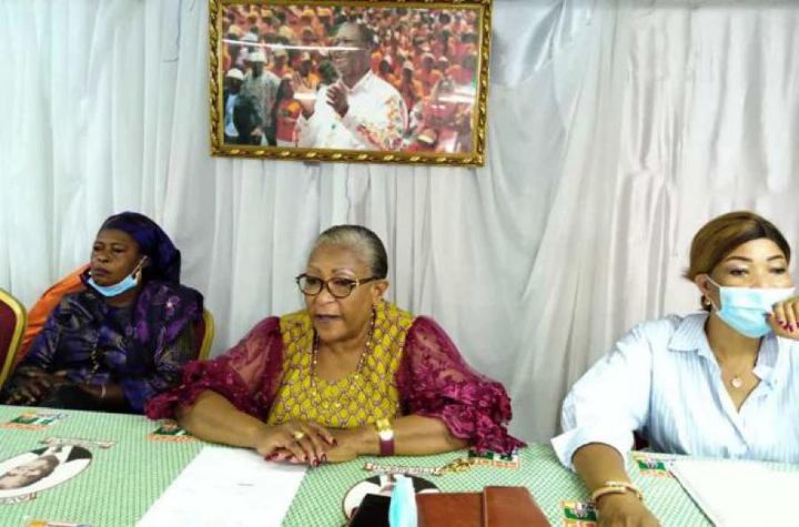 Les femmes du  RHDP se mobilisent pour la cérémonie d’hommage et de soutien au Président Alassane Ouattara