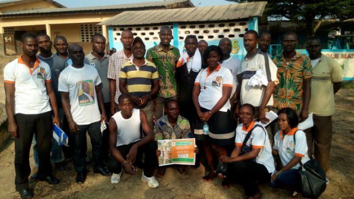 RJR : Konaté 1er, à la conquête des pays Abbey et Attié ; forte mobilisation à Agboville et Alépé