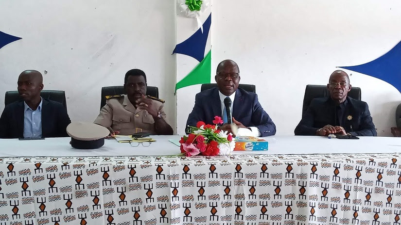 RLE: Pierre Dimba exhorte les populations de Sikensi à attirer les projets de développement par l'inscription massive sur la liste électorale