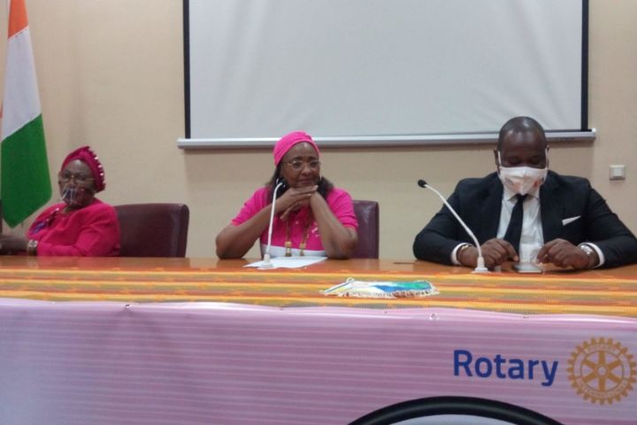 Rotary club Abidjan Akwaba lance sa campagne de lutte et de sensibilisation contre le cancer