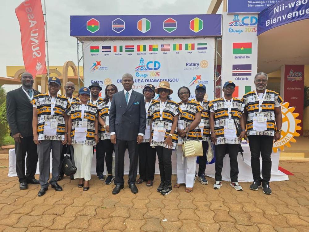 Rotary : Le Gouverneur élu Abou-Bakar Ouattara forme son équipe pour un mandat  2025 - 2026 ambitieux