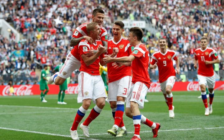 Football: La Russie lance son mondial en battant l’Arabie Saoudite (5-0) en ouverture