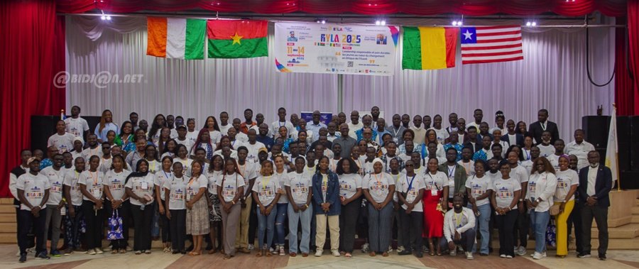 RYLA 2025 à Yamoussoukro : 153 jeunes leaders ouest-africains mobilisés pour un leadership responsable et la paix