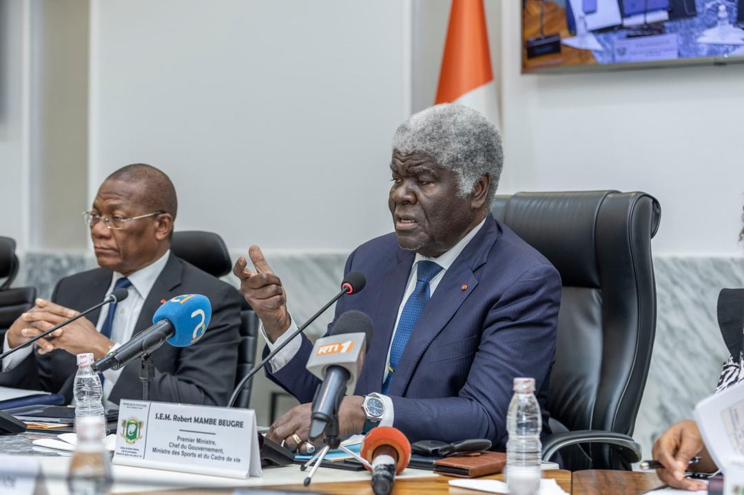 Saison pluvieuse : le Premier Ministre Beugré Mambé lance le dispositif de gestion des impacts des pluies