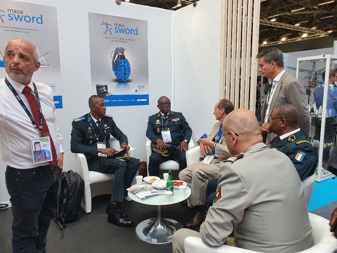 A Eurosatory 2022, le général Lassina Doumbia noue de 