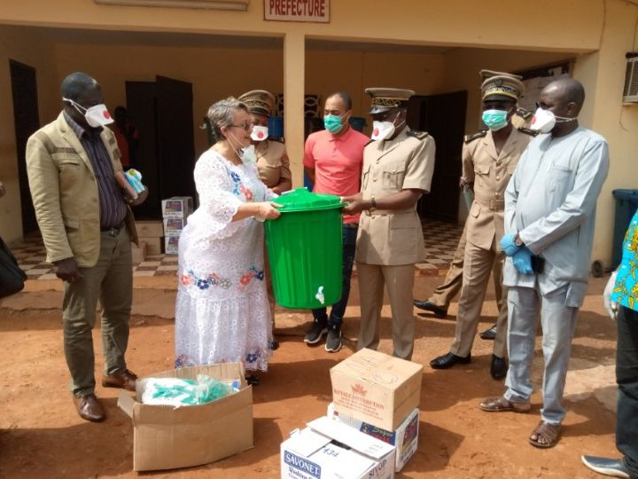 Lutte contre le COVID-19 :  le Comité local de lutte à San Pedro  reçoit un appui