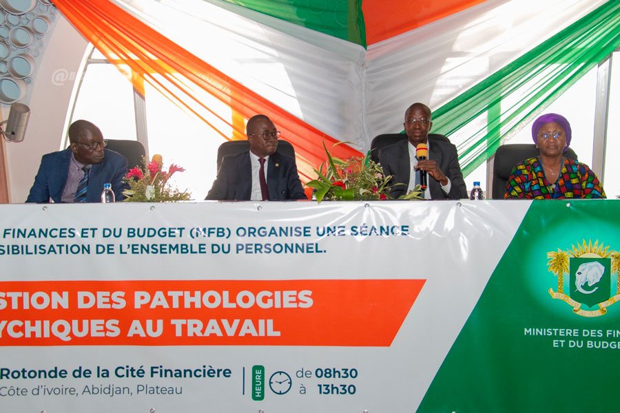 Santé au travail : les agents du ministère des Finances et du Budget sensibilisés sur la gestion des pathologies psychiques