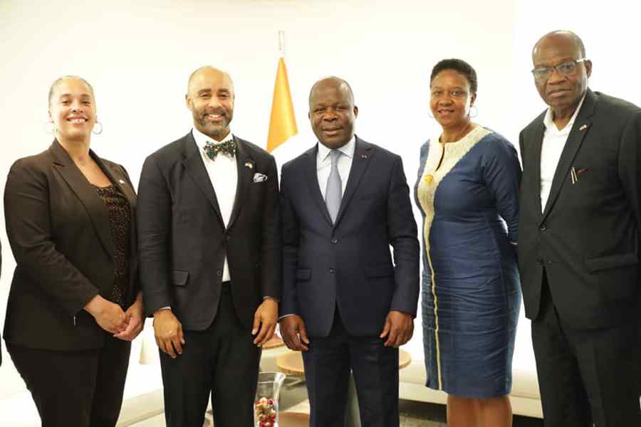 Santé : Le Coordonnateur mondial de l'Initiative présidentielle des États-Unis contre le paludisme reçu par le ministre Pierre Dimba