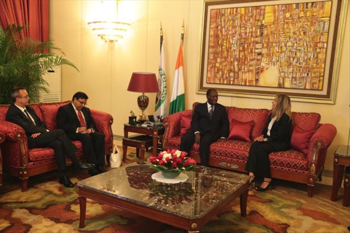 La Présidente de France Médias Monde reçue par le Chef de l’Etat