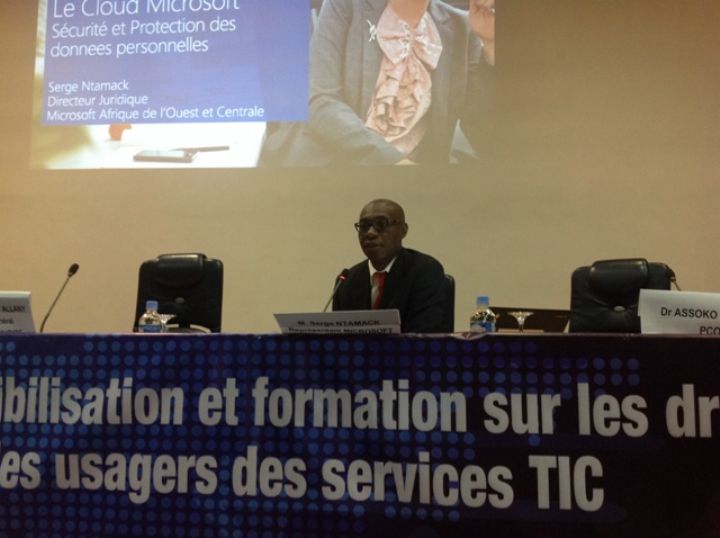 Atelier de sensibilisation et formation sur les droits et obligations des usagers TIC : Microsoft rassure sur les données personnelles stockées dans son cyberespace