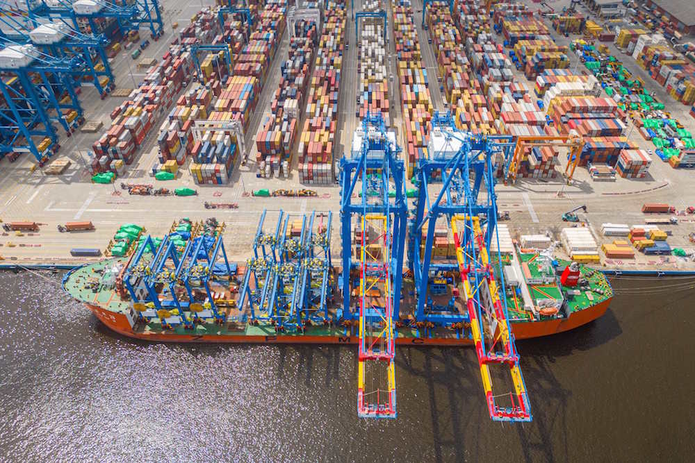 Secteur maritime : Côte d’ivoire Terminal se dote de 2 portiques de quai et 9 portiques de parc