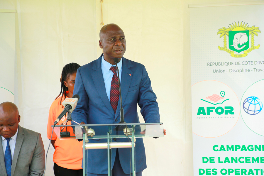 Sécurisation du foncier rural : L'AFOR lance le recrutement de 1 884 jeunes pour des opérations de terrain dans le Tonkpi