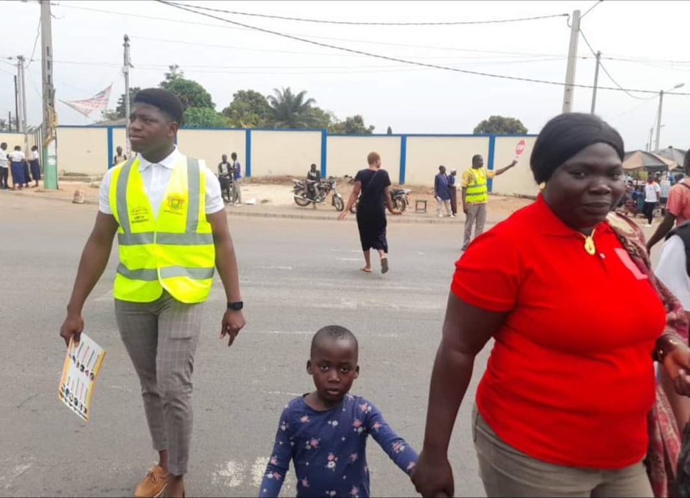 Sécurité routière: la Direction régionale des Transports de Bouaké sensibilise les piétons