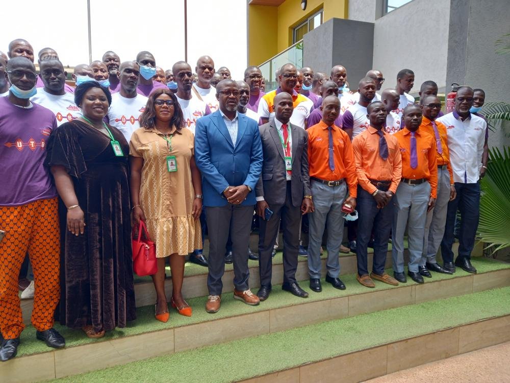 Sécurité routière: la Direction Rrégionale des Transports de Yamoussoukro forme les chauffeurs d'une compagnie de transport