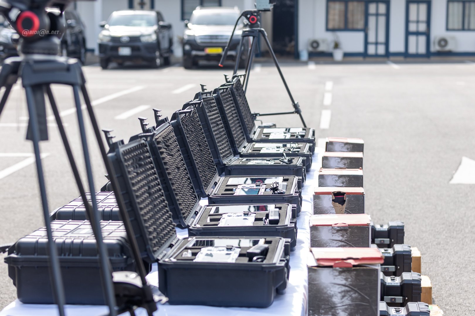 Sécurité routière : la gendarmerie reçoit 12 kits de radars mobiles