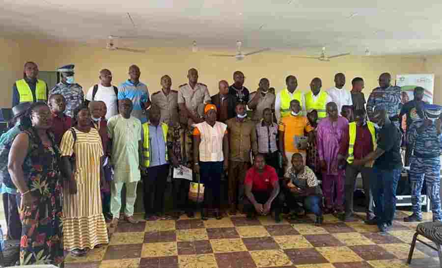 Sécurité routière: le Ministère des Transports sensibilise les populations de Niakara