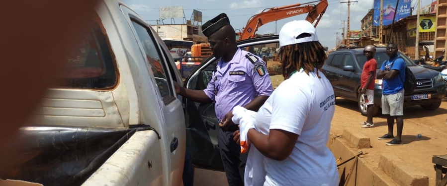 Sécurité routière: les directions régionales des transports de San Pedro, d’Abengourou et du Gôh poursuivent la sensibilisation