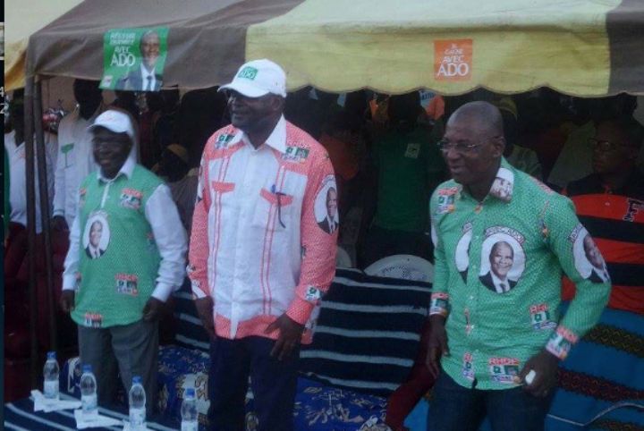 Campagne RHDP à Séguéla - Issiaka Fofana et son staff bouclent la région.