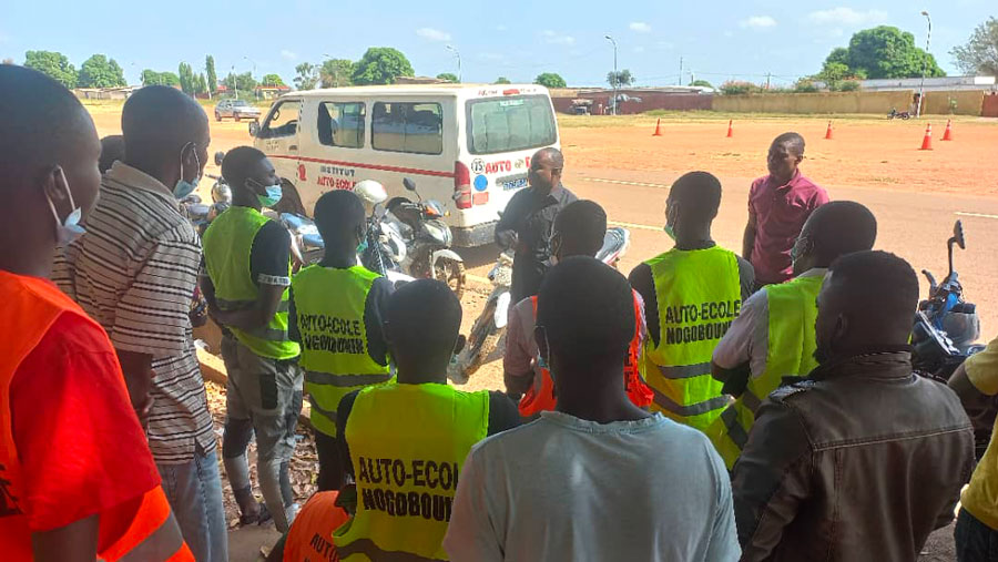 Séguéla: les candidats au permis de conduire sensibilisés sur la sécurité routière