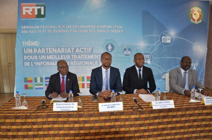 Un partenariat entre les radios et télévisions publiques de la CEDEAO pour un meilleur traitement de l’information régionale