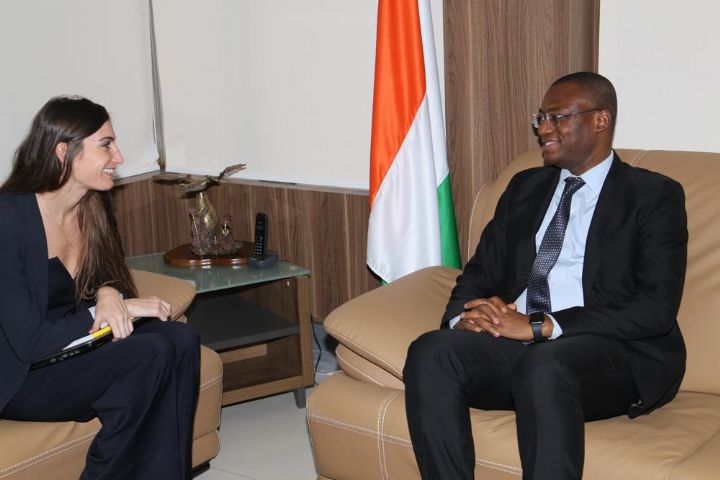 OXFORD Business chez le ministre Sidi Touré