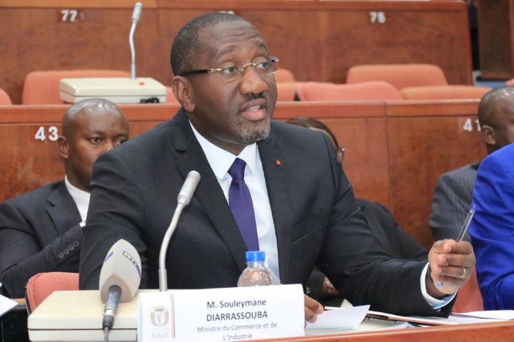 Sénat/Yamoussoukro : les sénateurs de la CRSTE et de la CAEF adoptent deux projets de loi présentés par le Ministre Souleymane Diarrassouba