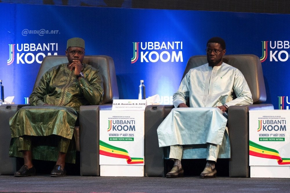 Sénégal: le président Faye limoge le Premier ministre Ousmane Sonko