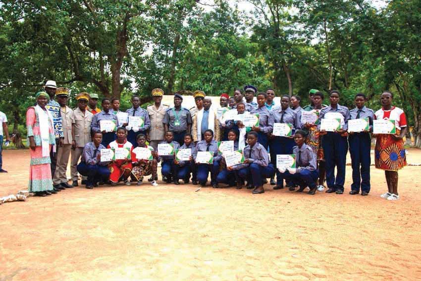 Service civique / 8e promotion du programme Girl power: 100 jeunes femmes intègrent la société après leur formation