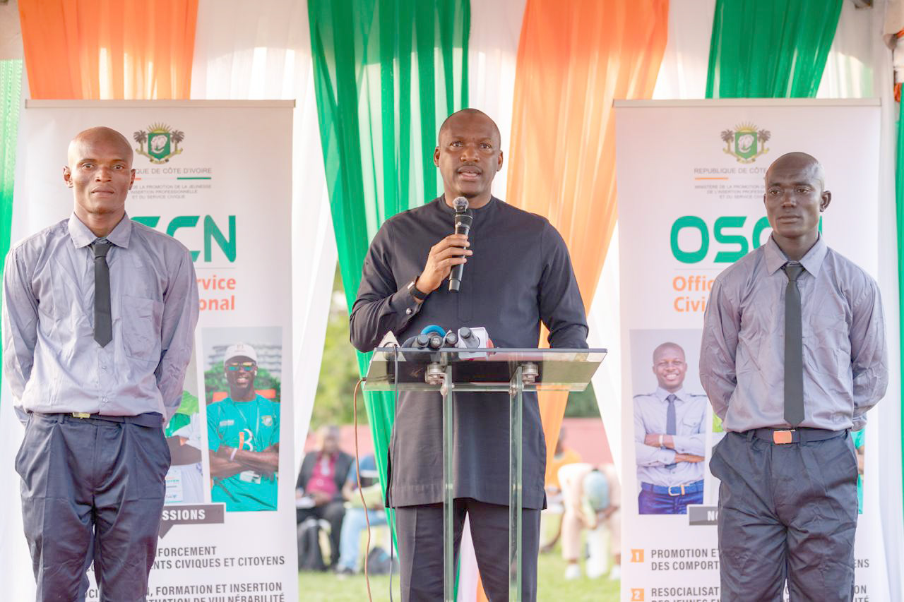 Service civique à Daloa : 500 jeunes formés pour l’insertion socio-professionnelle