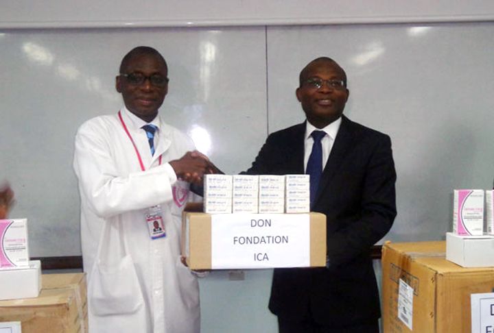 Maladies du cœur: L’Institut de cardiologie d’Abidjan reçoit un don de 4,6 millions Fcfa