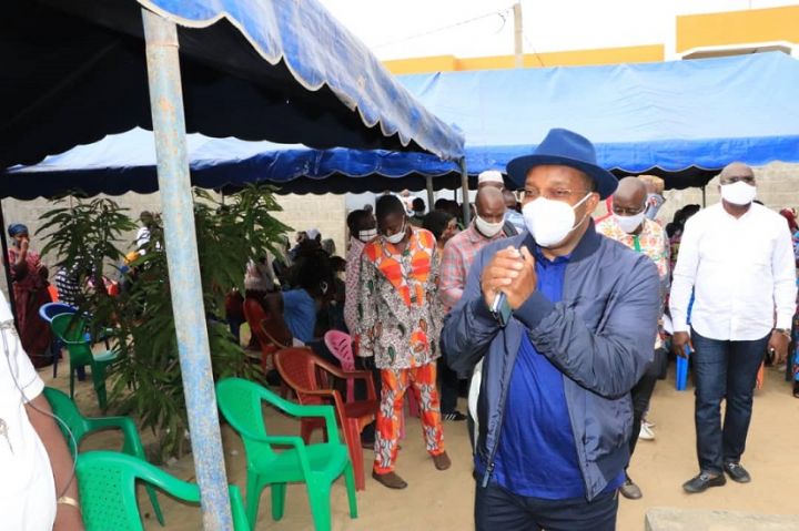 Siandou Fofana invite la population d’Anani à s’enrôler pour les échéances électorales