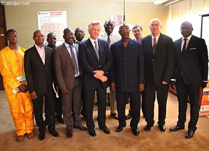 Programme présidentiel de logements : le PDG du Groupe Duval visite la SICOGI