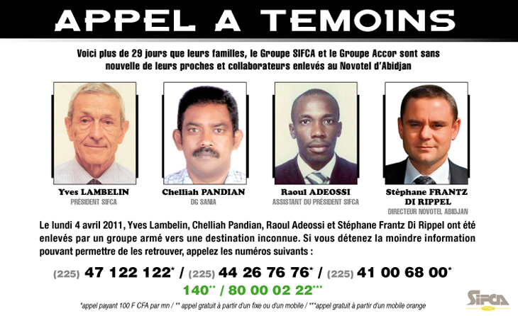 France: le directeur du Novotel d`Abidjan est mort (avocat de la famille)