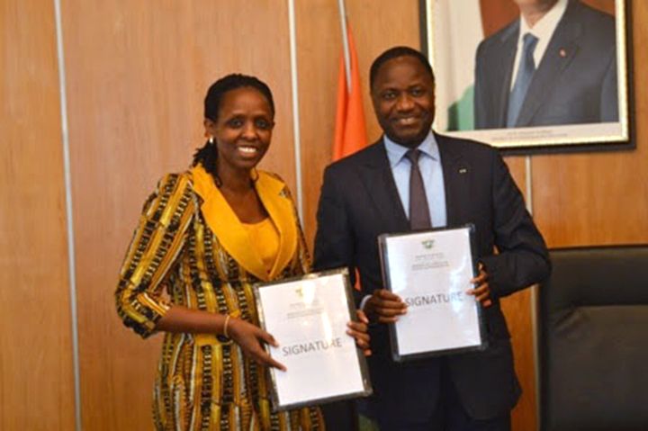 Un protocole d’accord signé par la Côte d’Ivoire et AGRA pour l’organisation de l’AGRF 2017