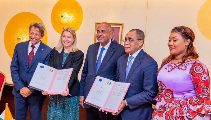 Relance post-Covid-19 : le gouvernement ivoirien signe un accord de 100 milliards de FCFA avec la « Team Europe »