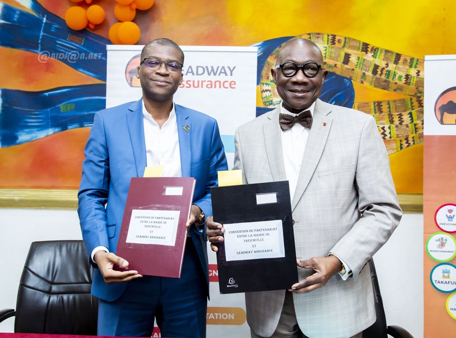 Côte d'Ivoire/Emploi Jeunes : Leadway Assurance signe un accord avec la mairie de Treichville pour recruter et former 500 jeunes aux métiers de l'assurance