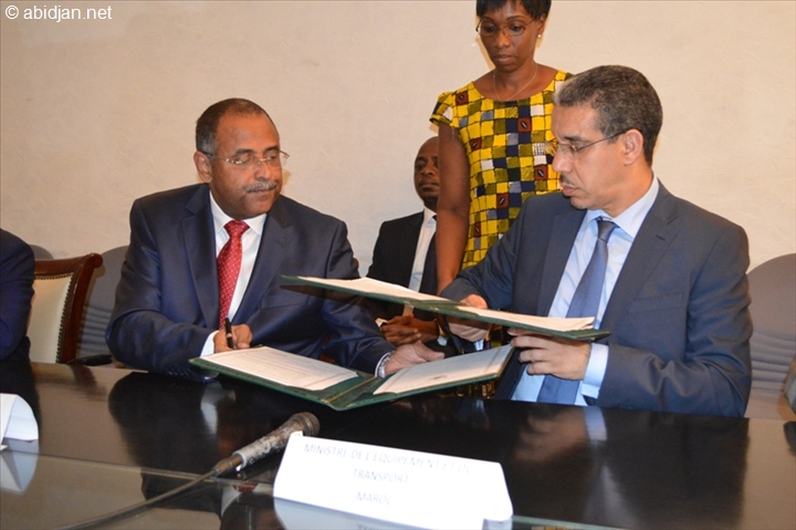 Coopération Sud-Sud / Signature d’un mémorandum d’intention : Le Maroc va apporter son expertise pour 1500 km d’autoroute à la Côte d’Ivoire