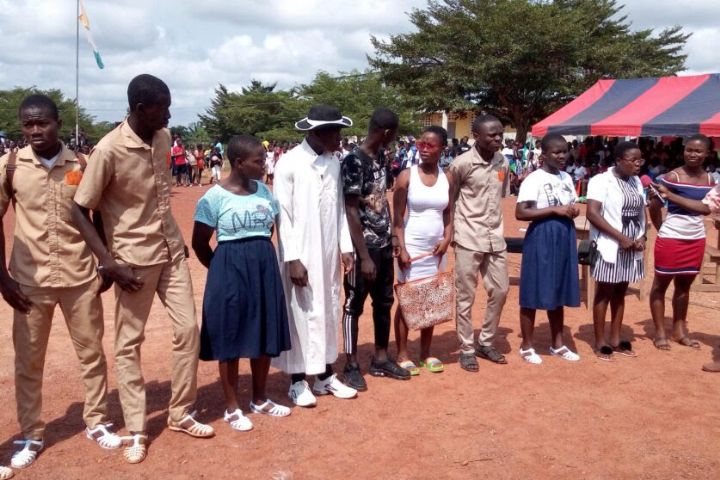 Les élèves de Sikensi félicités pour avoir épargné leur localité des troubles