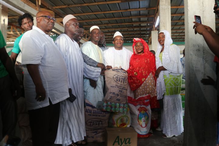 Ramadan: élan de solidarité et de générosité envers 70 mosquées de vendredi de Port-Bouët