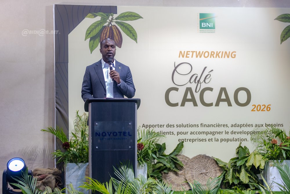 Côte d'Ivoire/ Campagne Café-Cacao 2026-2027: la BNI met 300 milliards FCFA à la disposition des acteurs de la filière