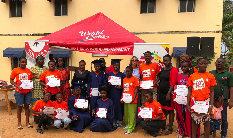 Solibra célèbre l’excellence et l’espérance à l’orphelinat Gap Mission de Mondoukou